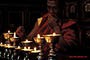 Monk Lighting Votives Chamkar
